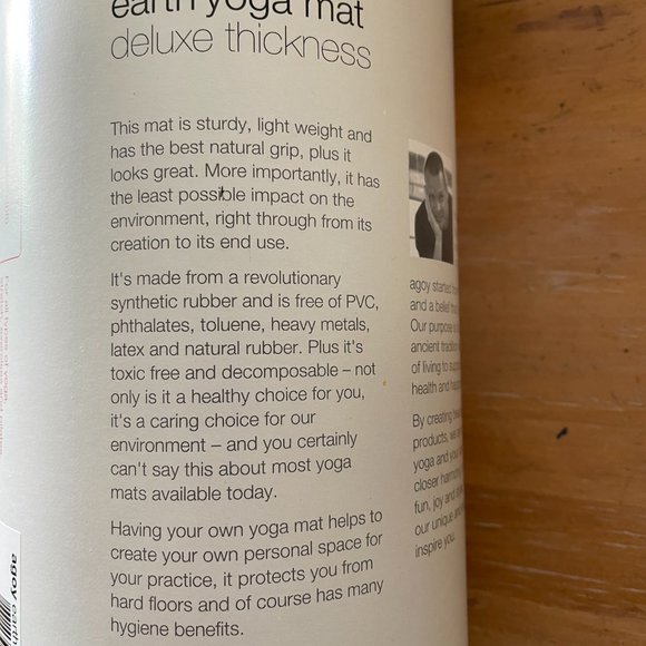 You Don't Have To Give Up Chocolate to Practice Yoga - EcoFriendly TPE  Yoga Mat - Picture 4 of 12